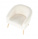 Sessel \'Lugnet\' - Creme/Natur