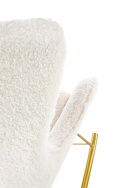 Schaukelstuhl \'Lummelunda\' - Creme/Gold