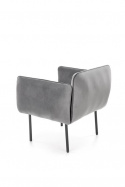 Sessel \'Cabra\' - grau/schwarz