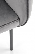 Sessel \'Cabra\' - grau/schwarz