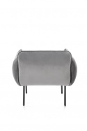 Sessel \'Cabra\' - grau/schwarz