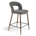 Barhocker \'Vestby\' - Grau/Braun