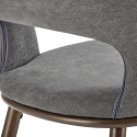 Barhocker \'Vestby\' - Grau/Braun