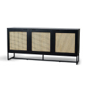 Sideboard \'Sailor\' - Schwarz/Natur