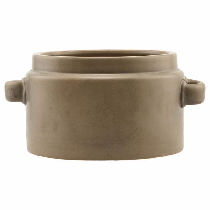 Pflanzbox 'Bundi' Ø 26cm - Braun