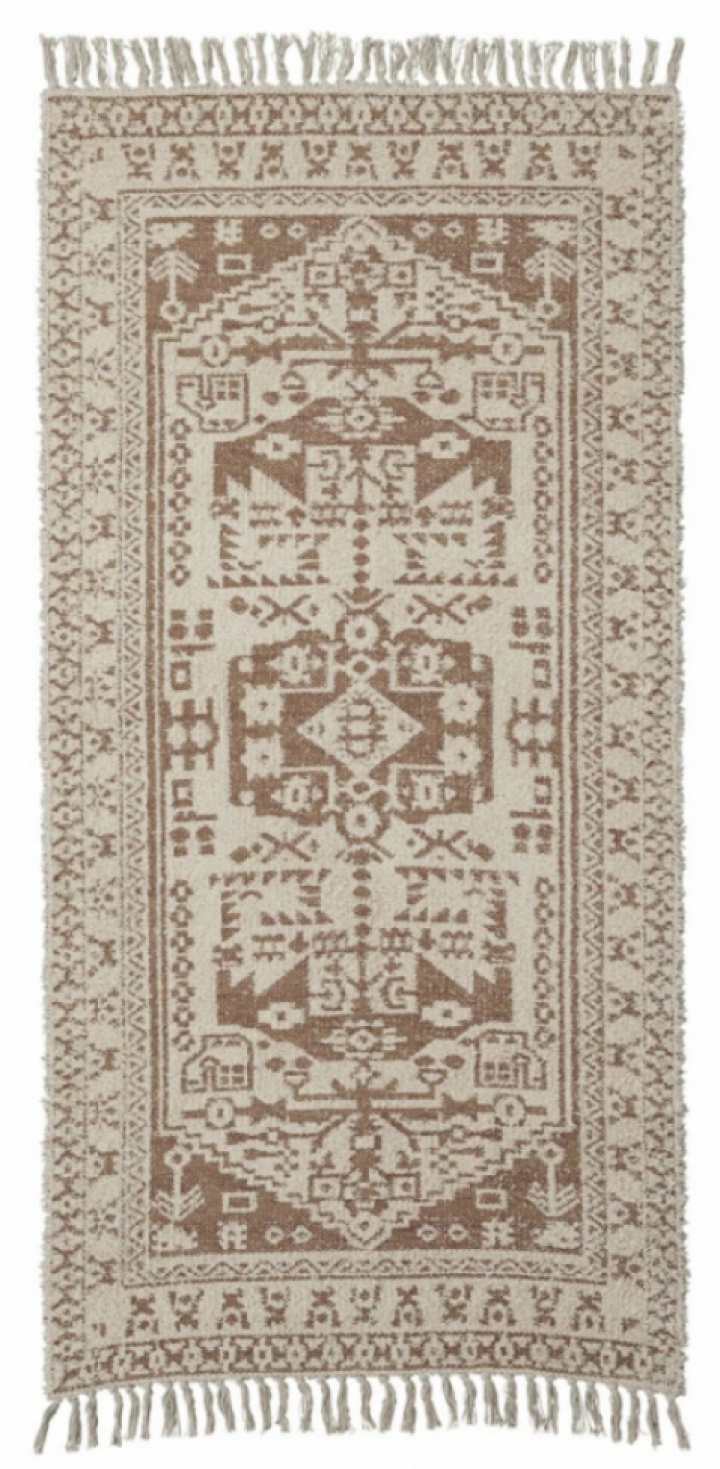 Matta \'Wowe\' 200x90cm - Beige in der Gruppe Einrichtung / Teppiche / Gewebte Teppiche bei Reforma (2050800300)