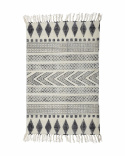 Teppich \'Block\' - Grau/Schwarz