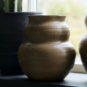 Vase \'Juno\' M - Braun