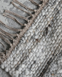 Teppich \'Hafi\' 250x250- Grau/Braun