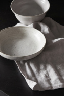 Schale \'Pfingstrose\' Ø 19cm - Grau / Weiß