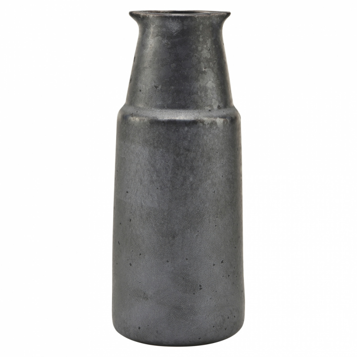 Karaffe 'Pfingstrose' - Schwarz / Braun