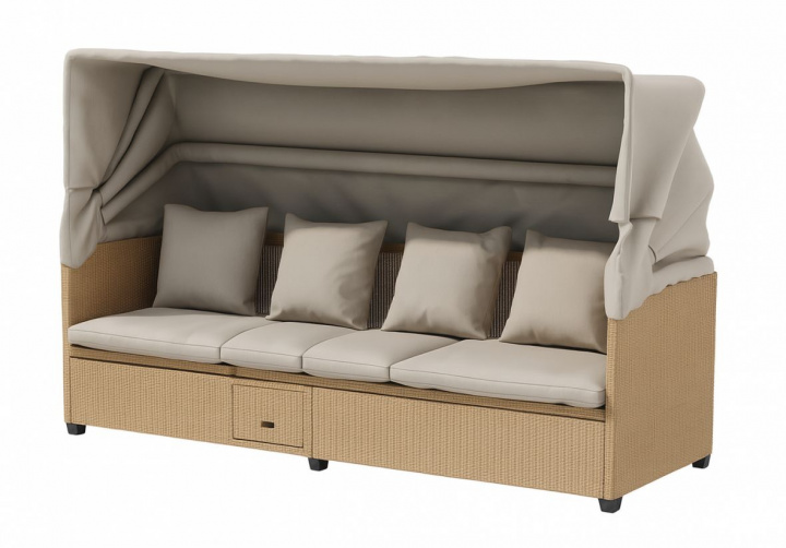 Utesoffa \'Solin\' - Beige in der Gruppe Möbel / Gartenmöbel / Outdoor-Sofas bei Reforma (2067-222)
