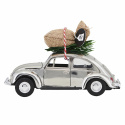 Weihnachtsdekoration \'Weihnachtsauto\' - Silber