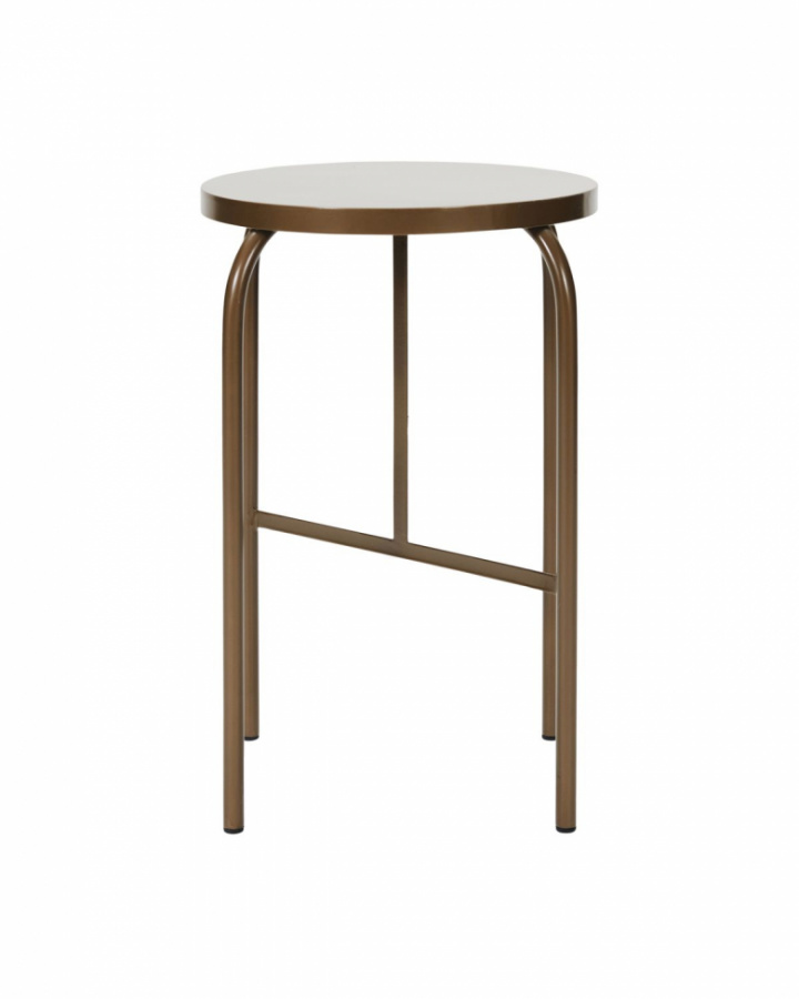 Hocker \'Shaker\' - Goldbraun in der Gruppe Kampagne / Möbel / Stühle und Polstermöbel bei Reforma (208580186)