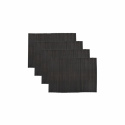 4er-Pack Tablet-Tablet \'Bamb\' - Schwarz / Braun