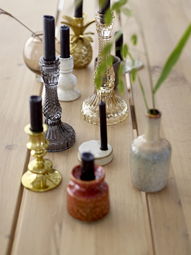 Kerzenständer - Stein / Natur S | Kerzenhalter & Laternen - Dek