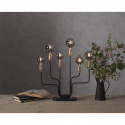 Kerzenhalter \'Flemming\' - Schwarz / Messing