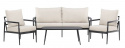 Loungeset \'Pozzallo\' - Schwarz