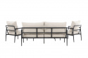 Loungeset \'Pozzallo\' - Schwarz