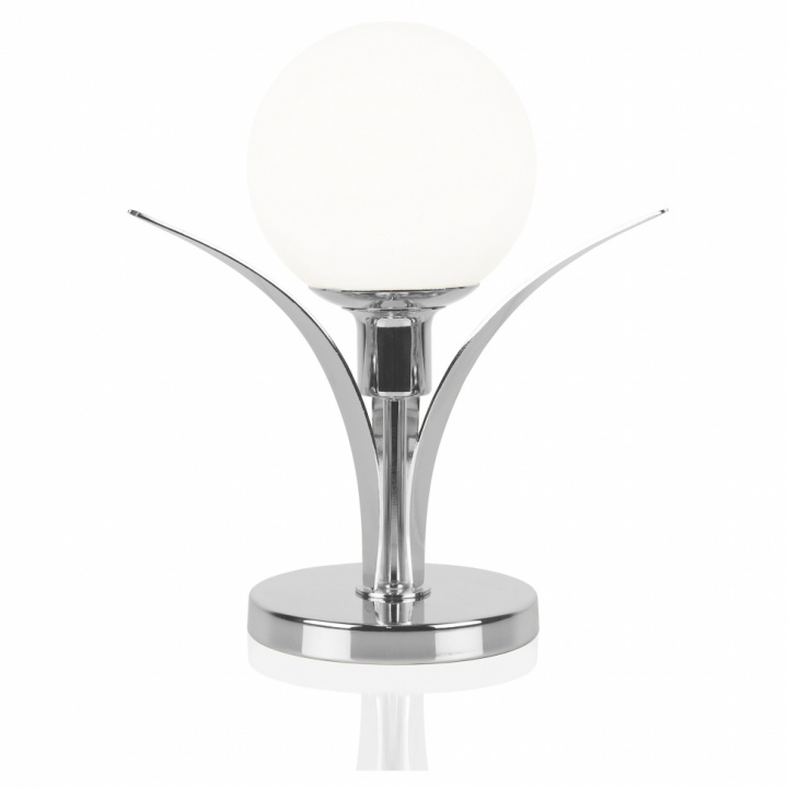 Tischleuchte 'Savoy' - Chrom
