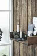 Wandregal Recyclingholz S