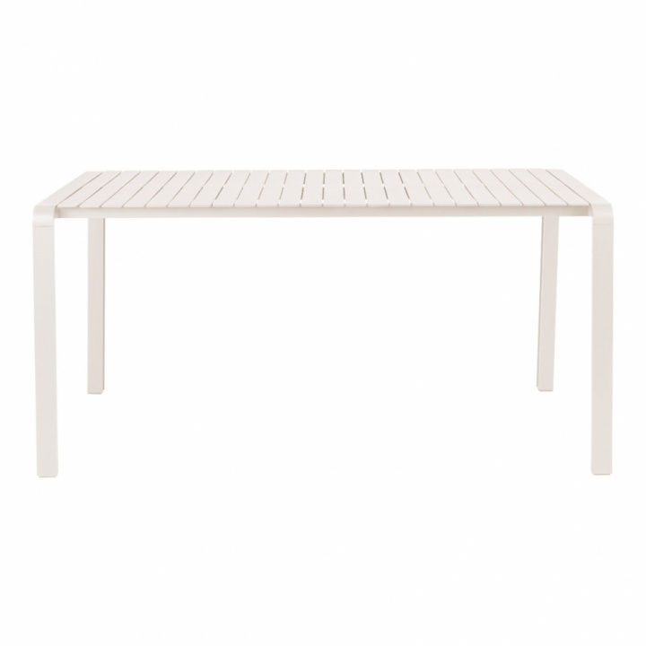 Gartentisch 'Vondel' 168,5x87cm - Weiß 