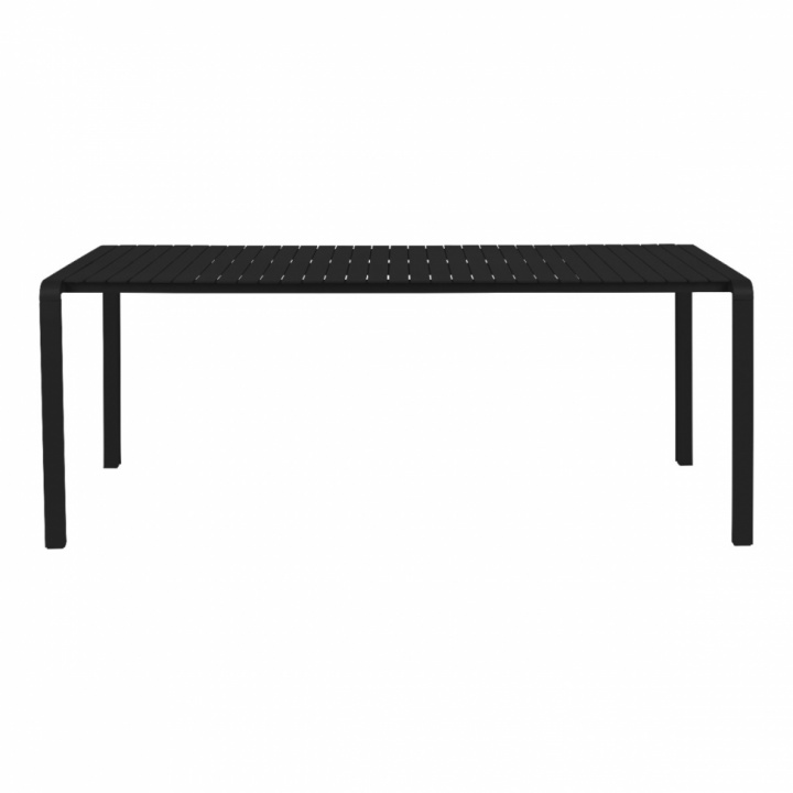 Gartentisch 'Vondel' 214x97cm - Schwarz 