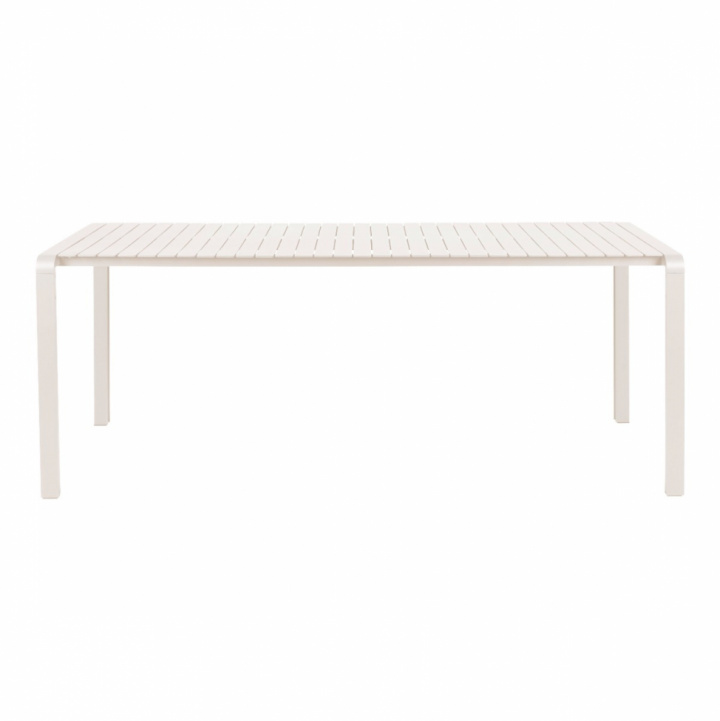 Gartentisch 'Vondel' 214x97cm - Weiß 