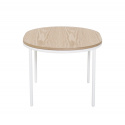 Couchtisch Vega - Weiß und Holz