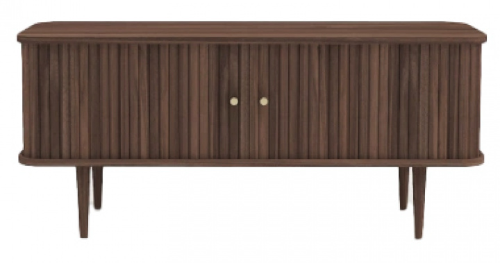 Beistelltisch \'Torekov\' - Nussbaum hell in der Gruppe MBEL / Regale & Aufbewahrung / Schrnke und Sideboards bei Reforma (2251-1 Walnut)