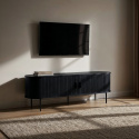 Tv-bank \'Holmvik\' - Schwarz