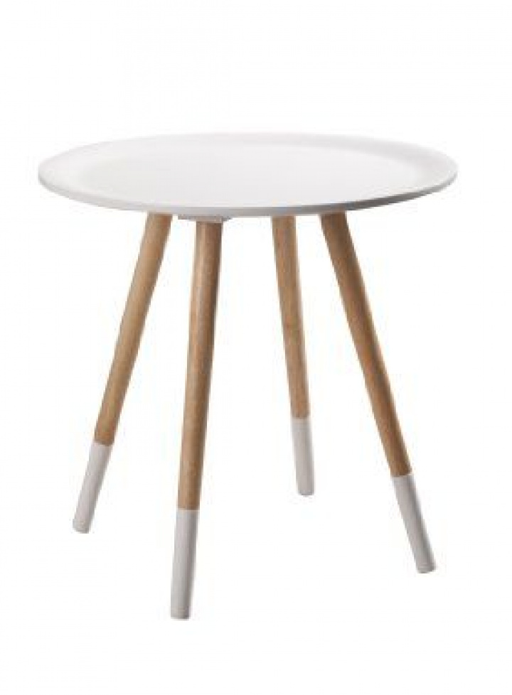 Beistelltisch Two Tone - White - Pure
