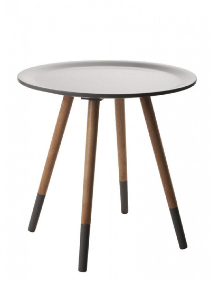 Beistelltisch Two Tone - Grey - Pure