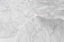 Beistelltisch - Eiche und Marmor L