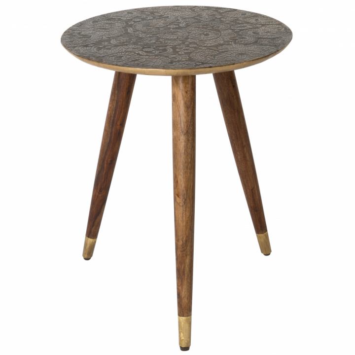 Beistelltisch 'Bast' - Messing