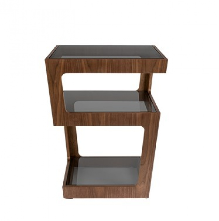 Beistelltisch 'Glavo' -Black / Brown