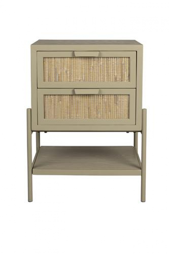 Nachttisch 'Yasu' - Beige