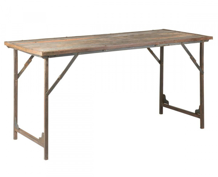 Sideboard - Vintage Holz und Metall - Ib Laursen