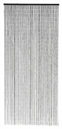 Bambusvorhang \'Strings\' 90 - Schwarz