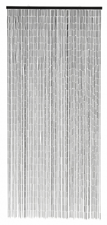 Bambusvorhang \'Strings\' 90 - Schwarz