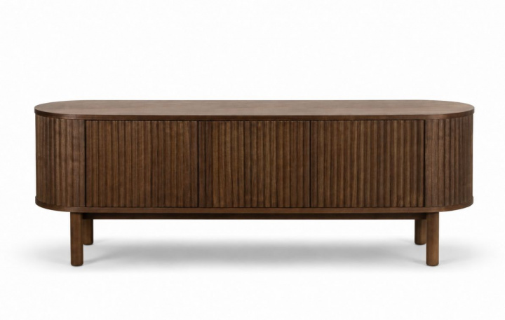 TV-Bank \'Myshult\' 160x40 cm – Walnuss in der Gruppe Möbel / Regale & Aufbewahrung / TV-Möbel bei Reforma (2372-1-walnut)