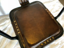 Vintage Esszimmerstuhl - Leder / Eisen