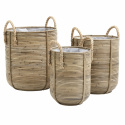 4 Pflanzkörbe 3 Stück - Rattan