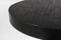 Bartisch \'Maze\' Rund 75cm - Schwarz