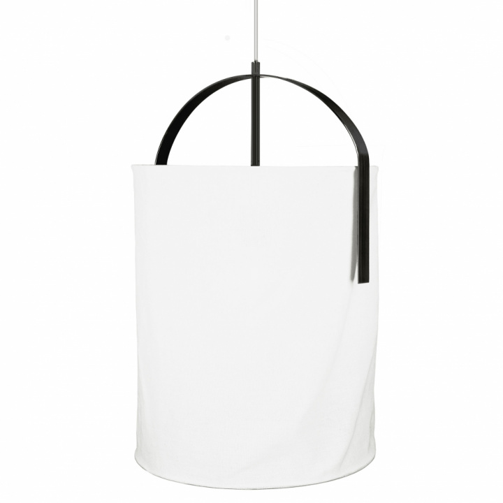 Deckenleuchte 'Nest' - Weiß / Schwarz