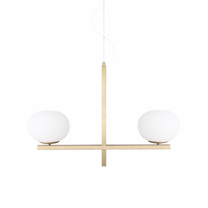 Deckenleuchte 'Gemini' - Messing