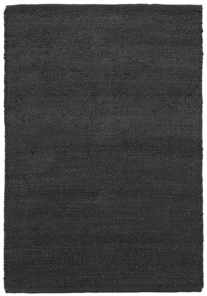 Teppich \'Hanf\' 130x85 - Schwarz in der Gruppe Einrichtung / Teppiche bei Reforma (257810032)