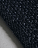 Teppich \'Hanf\' 130x85 - Schwarz