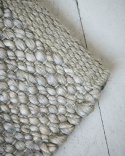 Teppich \'Hempi\' 90x60 - Hellgrau