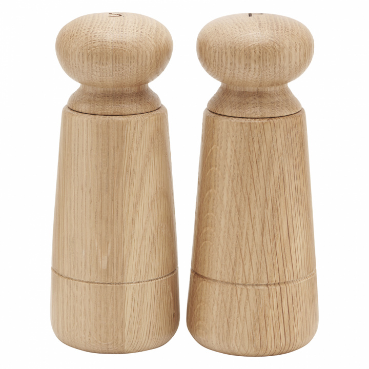 Salz- und Pfeffermühle 'Wardha' - Eiche / Natur